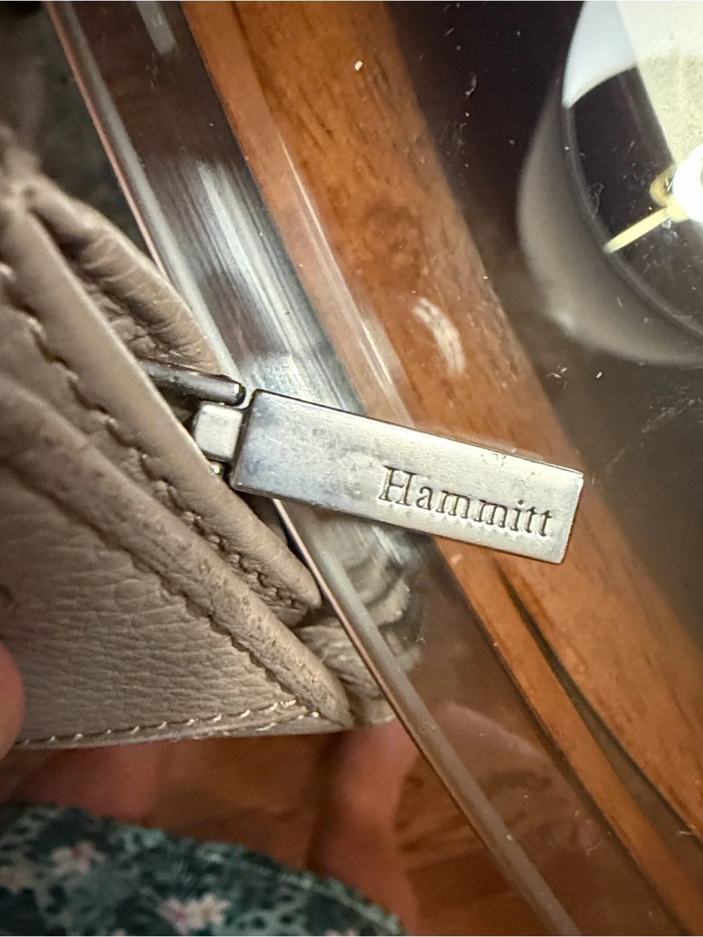 Hammitt leather wallet